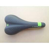 Selle Italia X1 Sattel  schwarz/grün, FeC-Gestell...