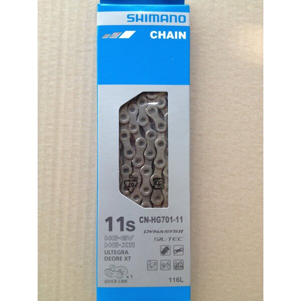 Shimano CN-HG701 Quick Link Kette 11-fach, 116 Glieder, OVP