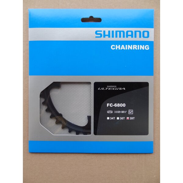 Shimano FC-6800 Ultegra 11-fach Kettenblatt, 39 Zähne