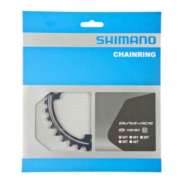 Shimano FC-9000 Dura Ace Kettenblatt 4-Arm, 11-fach, 34 Zähne