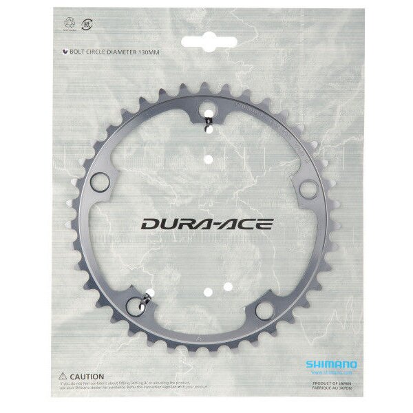 Shimano Kettenblatt für Kurbel Dura Ace FC-7800 5-Arm, 10-fach, 39 Zähne, NEU