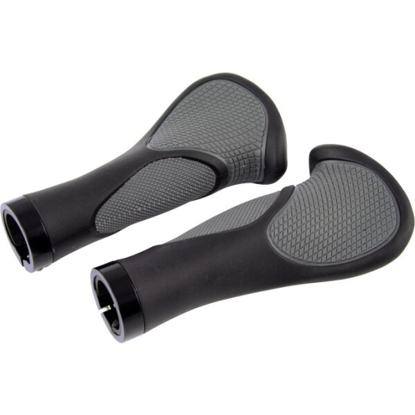 Longus Anatomic Lock-on Lenkergriffe, schwarz, 1 Paar, NEU