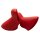 SRAM Double Tap Griffgummi für Rennradschalteinheit Red/Force/Rival/etc, rot