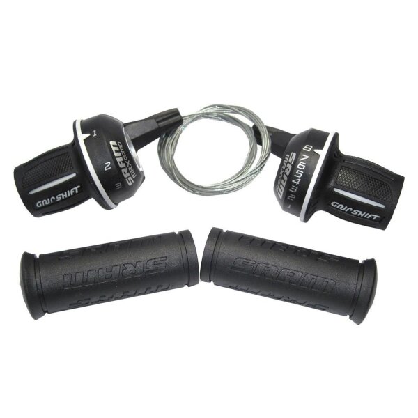 SRAM MRX Comp Schalthebel Set 3*8-fach, Micro front, mit Festgriffen, NEU