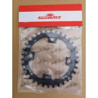 Sunrace Narrow-Wide Kettenblatt 1*11 Aluminium, LK 96 mm,...