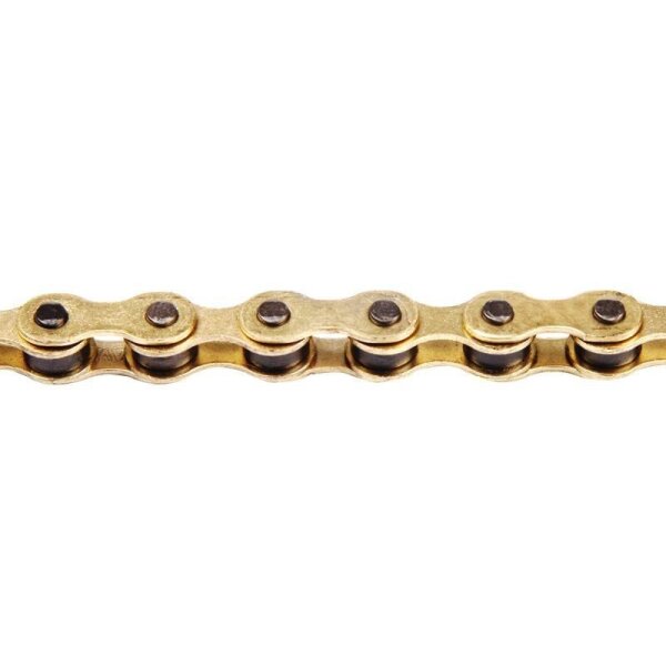 Taya 410 B Kette Single Speed / 1-Gang, 1/2 * 1/8, gold, 110 Glieder, NEU