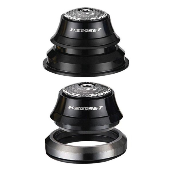 Token Heggset 4 in1 Steuersatz, Tapered, schwarz, NEU