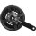 Shimano FC-TY301 Tourney Kurbel schwarz, 42/34/24 Zähne, Vierkant, 150 mm, KSS