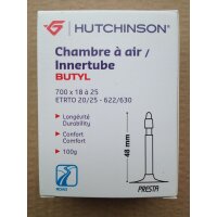 Hutchinson Road Standard Schlauch Rennrad 700*18-25c, SV,...