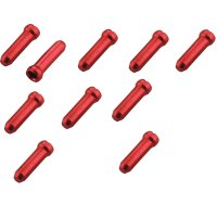 Jagwire Endkappen für Bremszug & Schaltzug, rot,...