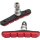 Jagwire Mountain Sport Bremsbelag V-Brake rot, 1 Paar, NEU
