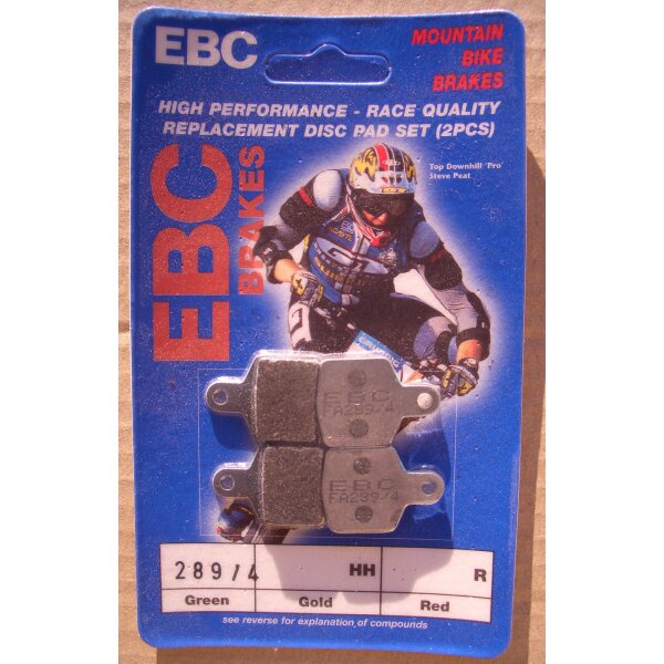 EBC Scheibenbremsbelag 289/4 für Hope M4/Grimeca System 11 Scheibenbremsen NEU