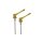 Mounty Special Ti-Axles Schnellspanner für Naben, gold, Set VR+HR
