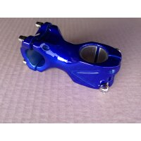 Ahead Vorbau, Länge 60 mm, Lenkerklemmung 25,4 mm, blau, NEU