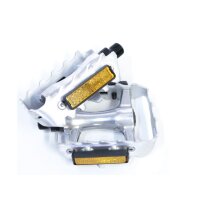VP 349 Trekking Pedal, links+rechts, silber, NEU