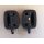 Neco Pedal Kunststoff, Set links & rechts, schwarz