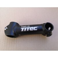 Titec Fast AL Vorbau, 25,4*105 mm, 7°, 1 1/8" Ahead, schwarz