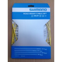 Shimano Bremszug Set Race / Road Sil-Tec Edelstahl, gelb