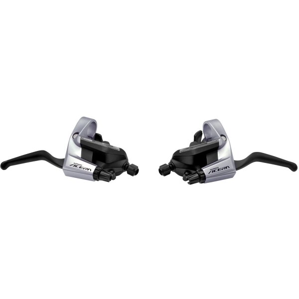 Shimano ST-T3000 Acera Bremsschalthebel, Set rechts & links 3*9-fach silber