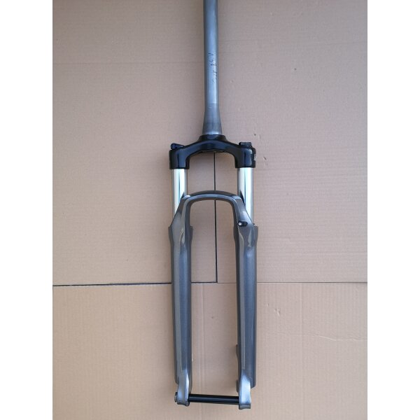 SR Suntour XCM 32 HLO 29 Zoll Federgabel 100 mm, Tapered, silber, 100*15 mm