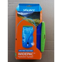 Source Widepac Trinkblase 3 L, blau-transparent