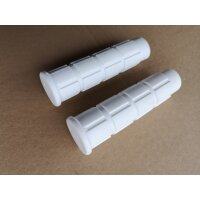 Ebon Lenkergriffe weiß, Set links+rechts