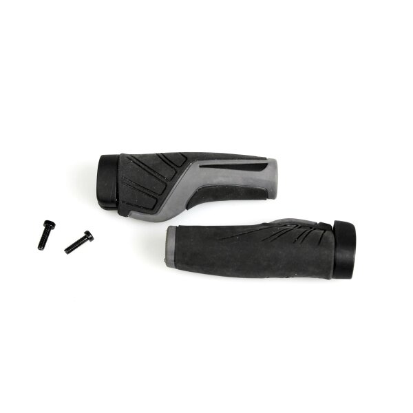 Herrmans Adrenalin ergonomische Lenkergriffe Lock-on, schwarz/grau