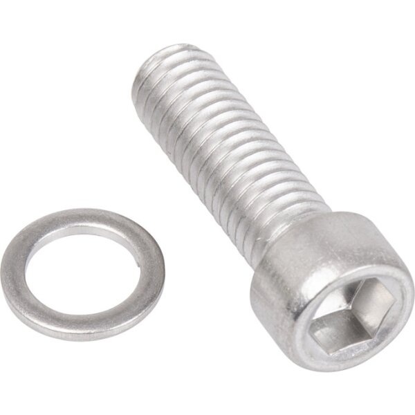 Shimano Klemmschraube Typ 1 für Hollowtech II Kurbel links, M6*19 mm