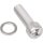 Shimano Klemmschraube Typ 1 für Hollowtech II Kurbel links, M6*19 mm