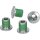 Shimano Kettenblattschrauben FC-M552 & FC-M610 (Y1LV98060) innen, 4 Stück