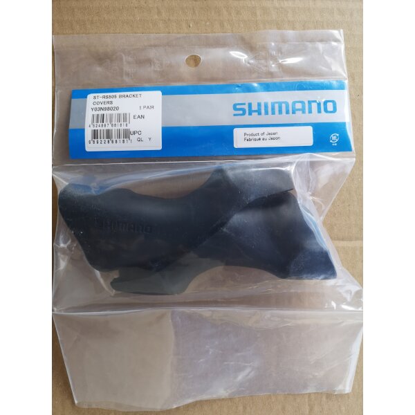 Shimano ST-RS505/ST-RS405 Griffgummi für Rennrad STI Disc, schwarz