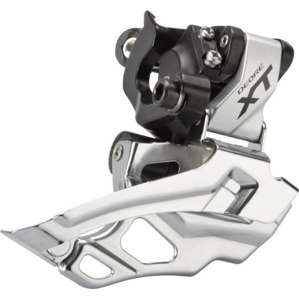 Shimano FD-M786 Deore XT DynaSys 2*10-fach Umwerfer down swing, silber,NEU