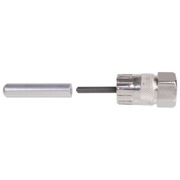 M-Wave TW-D1 Kassettenabzieher für Shimano & SRAM mit Stift für QR & 12 mm