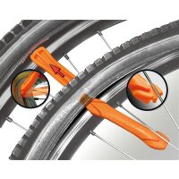 Icetoolz Reifenheber Set 3 Stück, orange