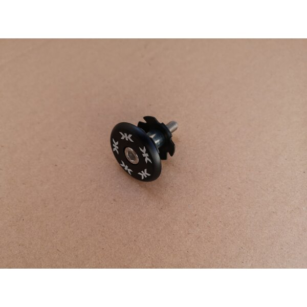 Kore Kralle und Deckel für Aheadsteuersatz 1 1/8", schwarz
