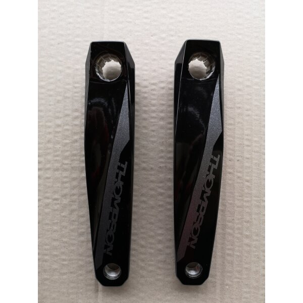 Miranda Thompson Kurbel E-Bike ISIS, 170 mm, schwarz