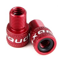 Quaxar Ventiladapter von SV auf AV, rot, 1 Paar