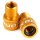 Quaxar Ventiladapter von SV auf AV, gold, 1 Paar