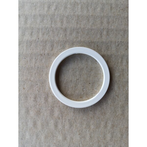 Steuersatz Spacer Aluminium für 1 1/8" Gabel, weiß, 2 mm