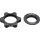 Shimano SM-RTAD05 Adapter Centerlocknabe auf IS 6-Loch Scheibe, schwarz