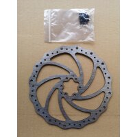 M-Wave BD-203 Bremsscheibe IS 6-Loch, 203 mm
