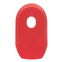 M-Wave Crank Boots Kurbelschutz, rot, 1 Paar, NEU