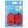 M-Wave Crank Boots Kurbelschutz, rot, 1 Paar, NEU