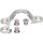 Shimano SPD-Pedalkäfig links PD-M530 mit Schrauben, NEU