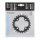 Shimano Kettenblatt für Kurbel SLX FC-M660-10, 4-Arm, 10-fach, 24 Zähne
