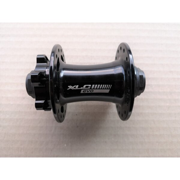 XLC Evo Disc Nabe vorn, Konuslager, 100*15 mm, 32 Loch, schwarz