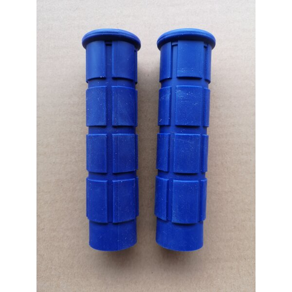 Ebon Lenkergriffe blau, Set links+rechts