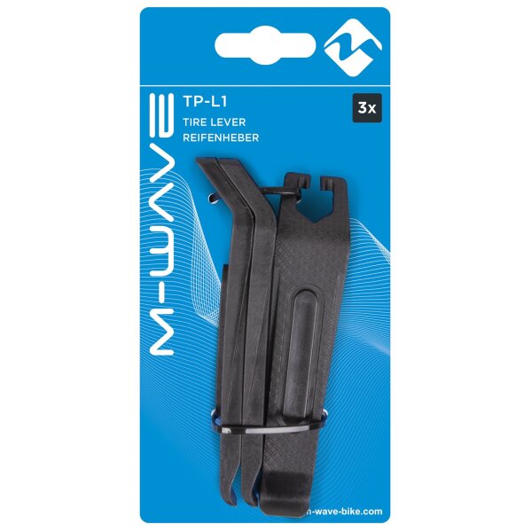 M-Wave TP-L1 Reifenheber Set 3 Stück, schwarz