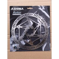 Ashima ARO-21 Bremsscheibe 220 mm, IS 6-Loch, silber