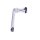 XLC Schaftvorbau für 1 1/8 Zoll Gewindegabel, 25,4*90 mm, silber, verstellbar